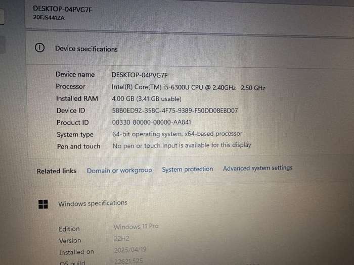 Lenovo ThinkPad T560 2.4GHz i56300u 6th Gen 15.6zoll full HD 1920 x 1080 Laptop(3+ Hours Battery)