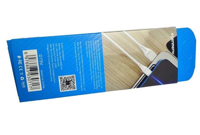 VDENMENV USB Data Cable For Micro 2.4A Mobile Phone Fast Charging Cable D79V Nylon High Quality