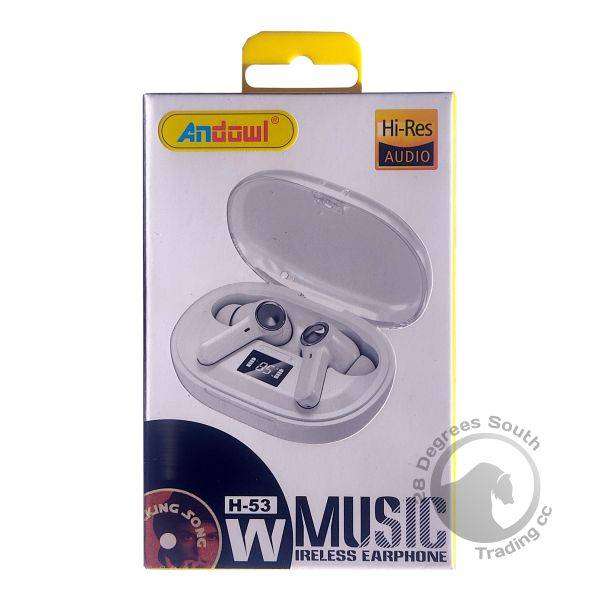 Andowl H-53 Wireless Music Earphones