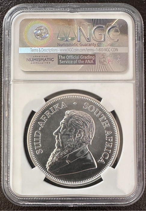 2017 Krugerrand 50th Anniversary SP70 PERFECT Silver coin NGC Krugerrand