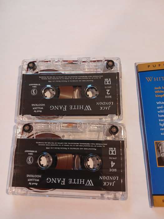 White Fang by Jack London read by William Hootkins, 2 x Audio Cassette