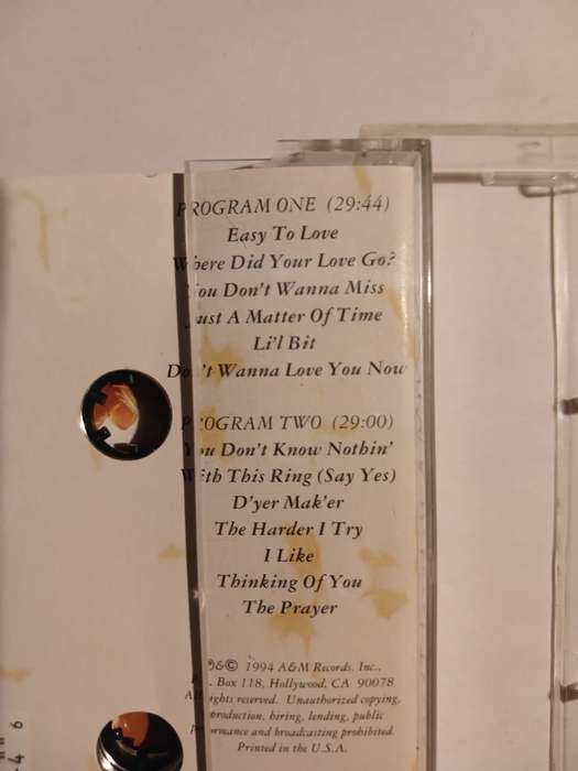 For Real, It's a Natural Thang Cassette, US