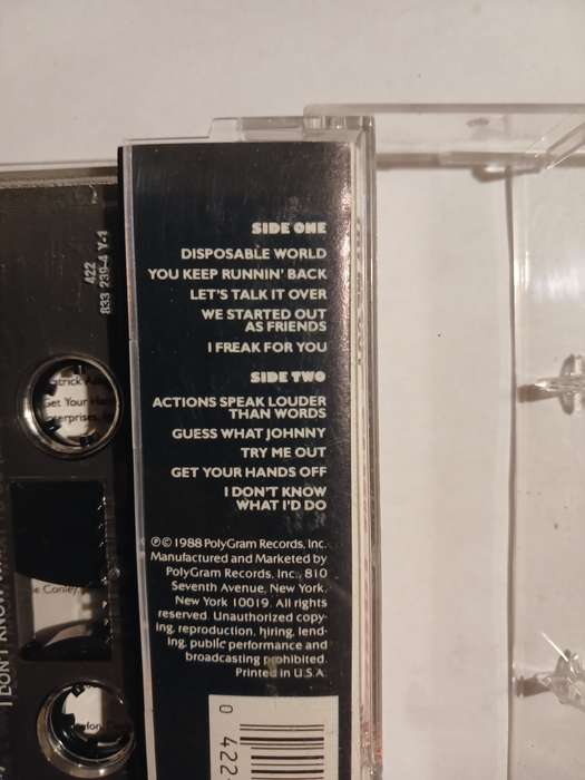 Carol Lynn Townes, Try Me Out Cassette, US