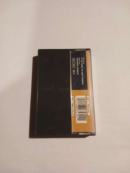 D-Mob featuring LRS, It is Time to get Funky Cassette single, UK