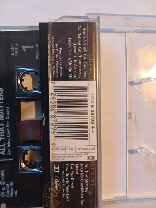 Portrait, All That Matters Cassette, US