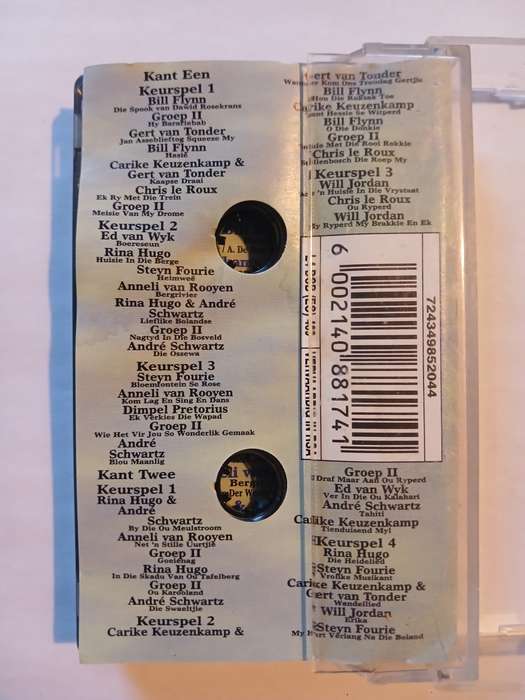 Gister se Treffers, Vandag se Stemme, Various Cassette
