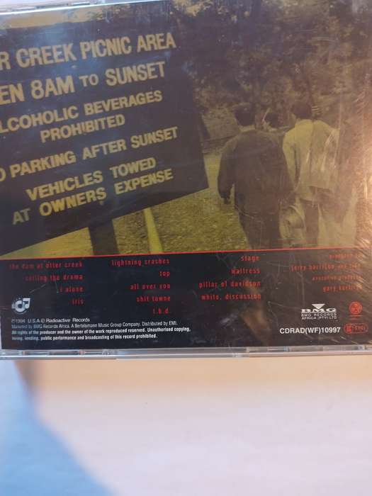 Live, Throwing Copper CD