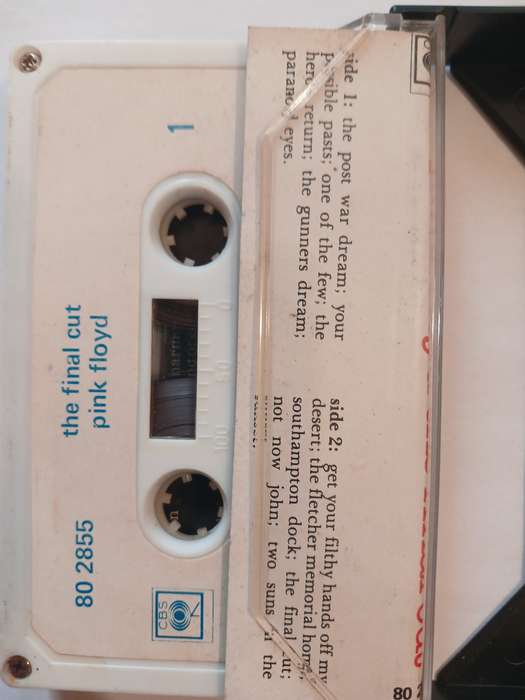 Pink Floyd, The Final Cut Cassette