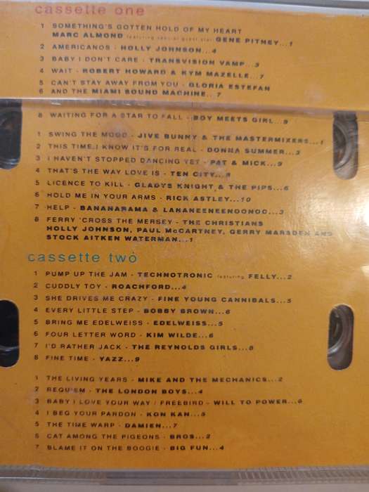 The Greatest Hits of 1989, 2 x Cassette