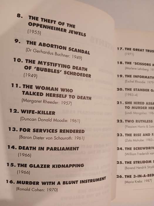 Famous South African Crimes by Rob Marsh