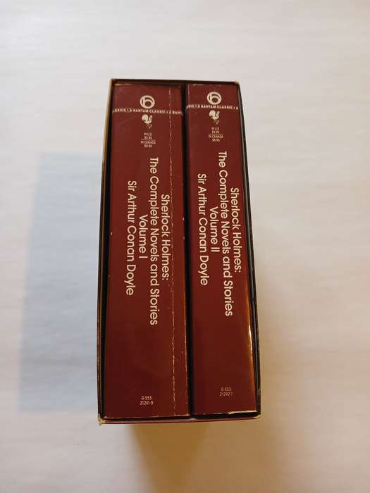 Sherlock Holmes, The Complete Sherlock Holmes, 2 Book Boxset by Sir Arthur Conan Doyle