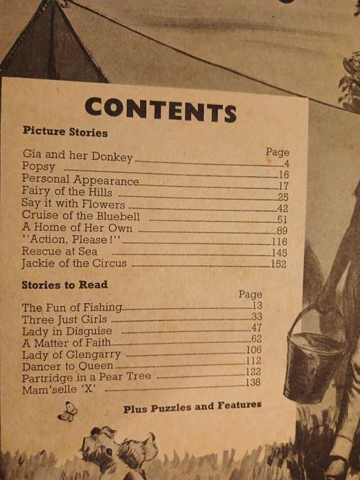 Girls' Crystal Annual 1968, Fleetway Publications