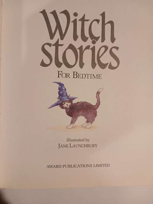 Witch Stories for Bedtime illustrated by Jane Launchbury