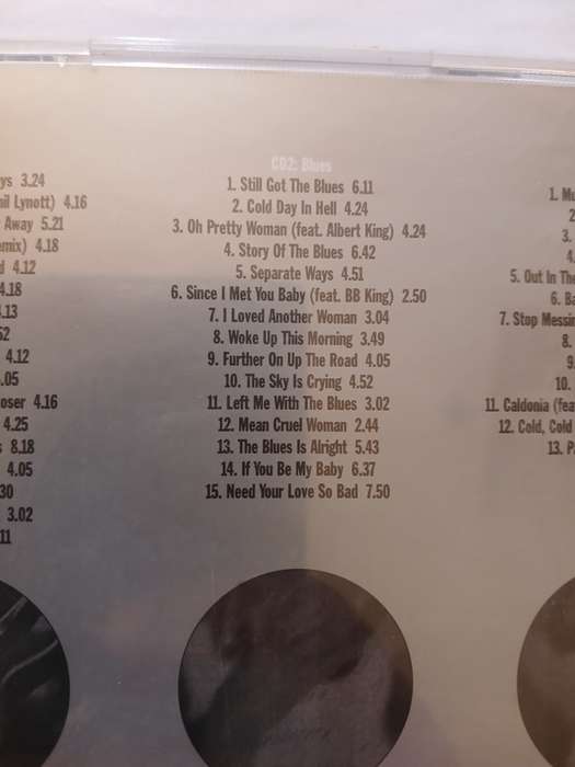 Gary Moore, The Platinum Collection, 3 x CD set