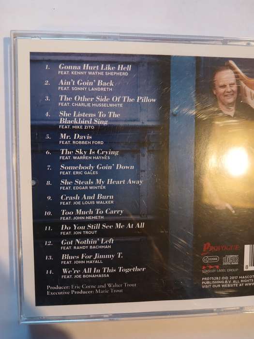 Walter Trout, We're all in this Together CD, Europe