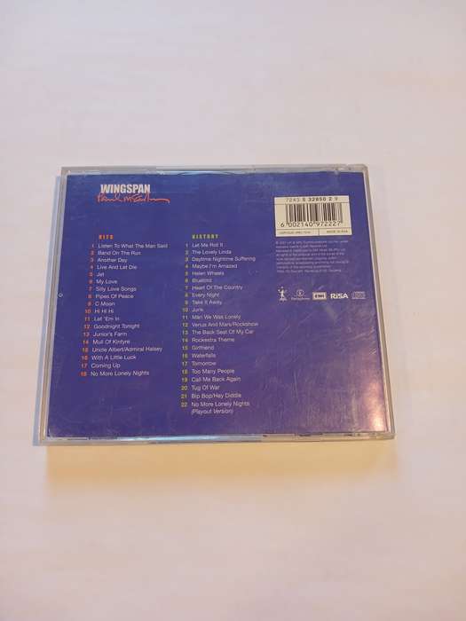 Wingspan, Paul McCartney, Hits and History, 2 x CD