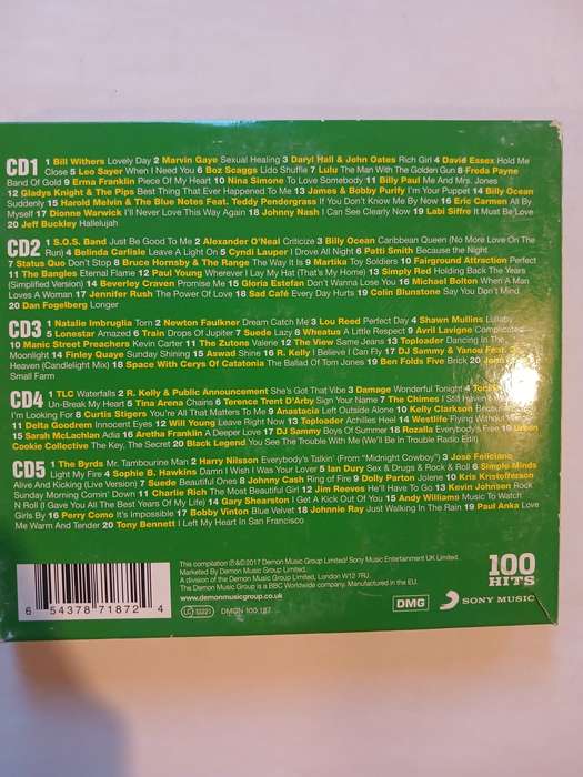 Just be Good to Me, 100 Hits, 5 x CD, Europe