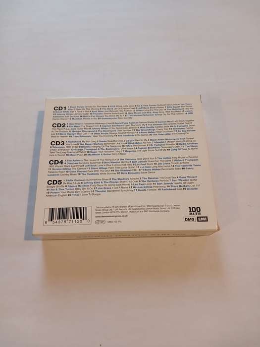 Guitar Heroes, 100 Great Guitar Classics, 5 x CD, UK