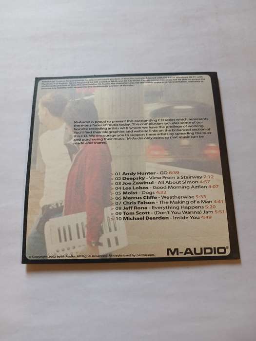 M-Audio, M-powered V.2, Various CD