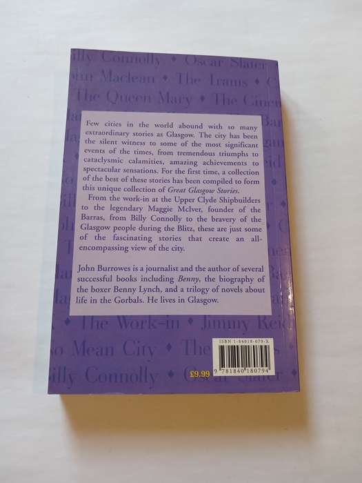 Great Glasgow Stories by John Burrowes