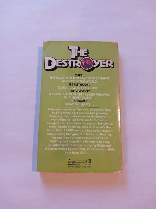 The Destroyer No. 21, Deadly Seeds by Richard Sapir & Warren Murphy