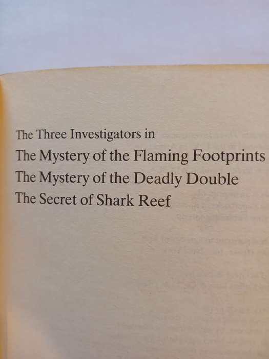 Alfred Hitchcock, 3 books in 1