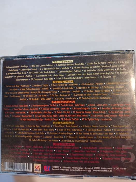 100 Goue Geestelike Treffers, 5 x CD
