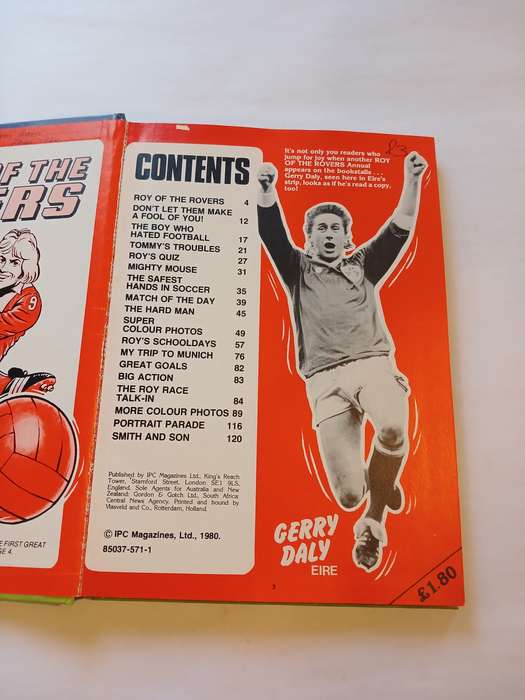 Roy of the Rovers Annual 1981