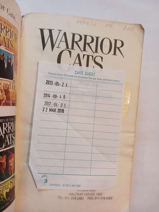 Warrior Cats, Rising Storm by Erin Hunter