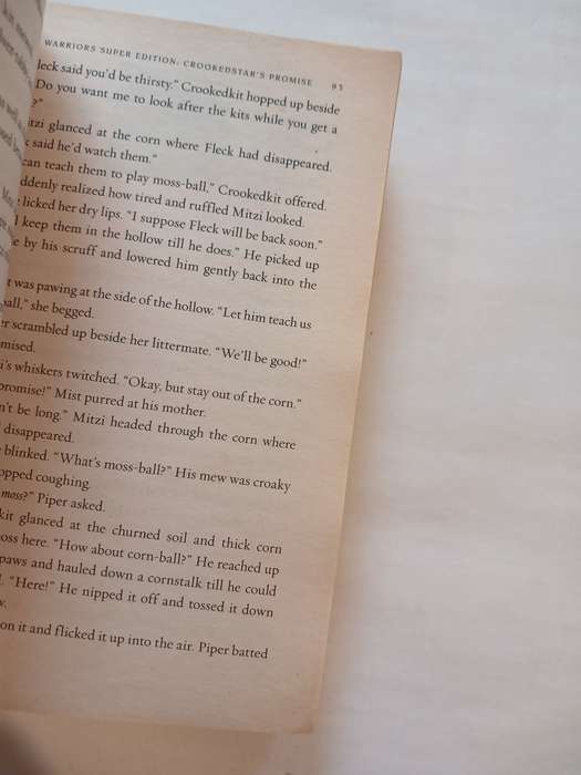 Warriors, Crookedstar's Promise, Super Edition by Erin Hunter