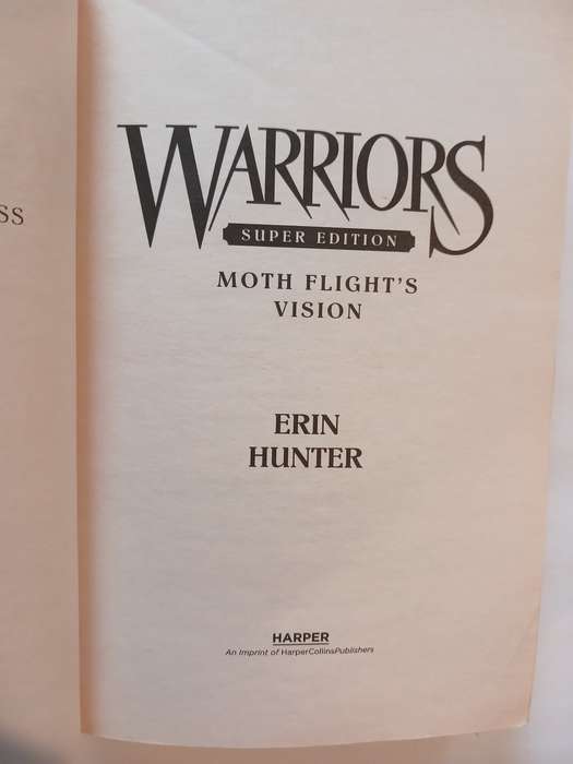Warriors, Moth Flight's Vision, Super Edition by Erin Hunter