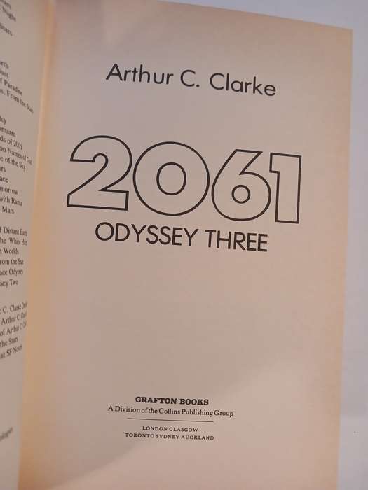 2061 Odyssey Three by Arthur C. Clarke