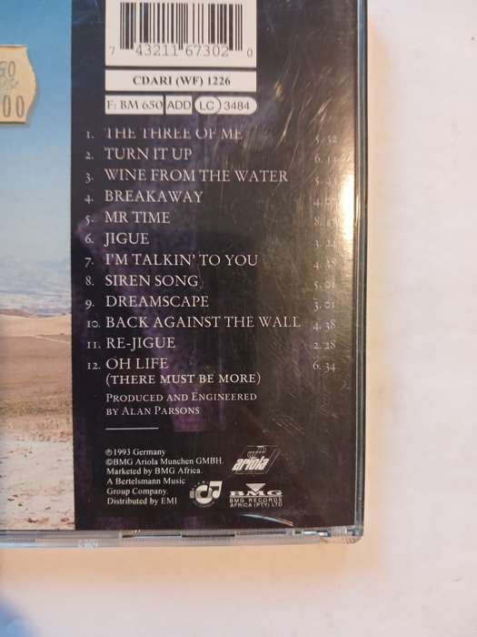 Alan Parsons, Try Anything Once CD