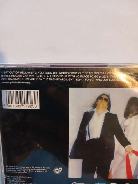 Meat Loaf, Bat Out of Hell CD