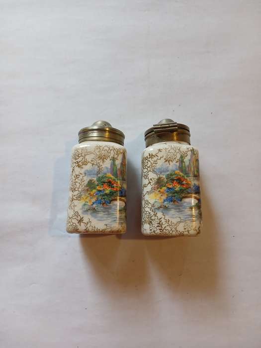 Salt and Pepper Shakers, Made in England, EPNS