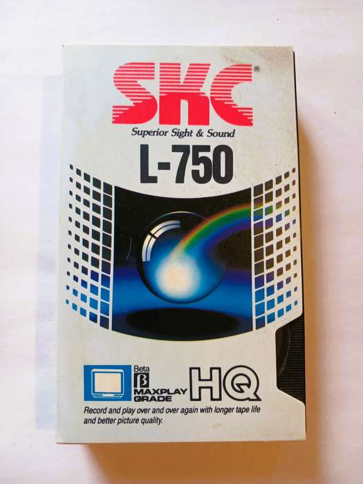 Betamax Video Cassette Tape, Mitsui L-750