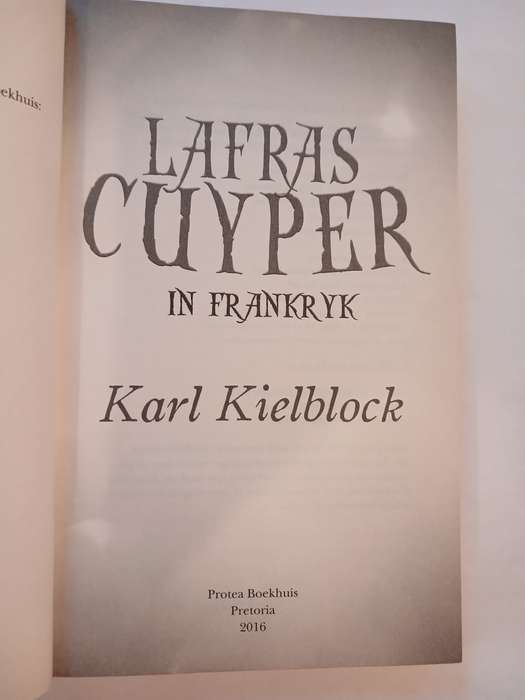 Lafras Cuyper in Frankryk by Karl Kielblock