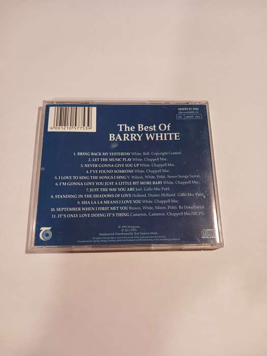 Barry White, The Best Of CD