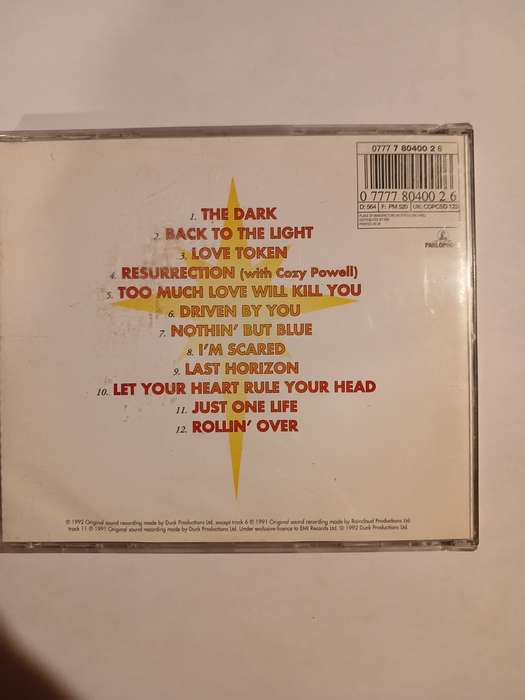 Brian May, Back to the Light CD, Austria