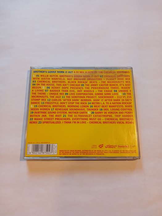 The Chemical Brothers, Brothers Gonna Work it Out, A DJ Mix Album by the Chemical Brothers CD
