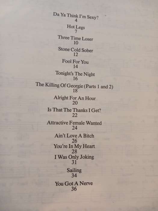 The Best of Rod Stewart for Easy Guitar Song Book/Sheet Music