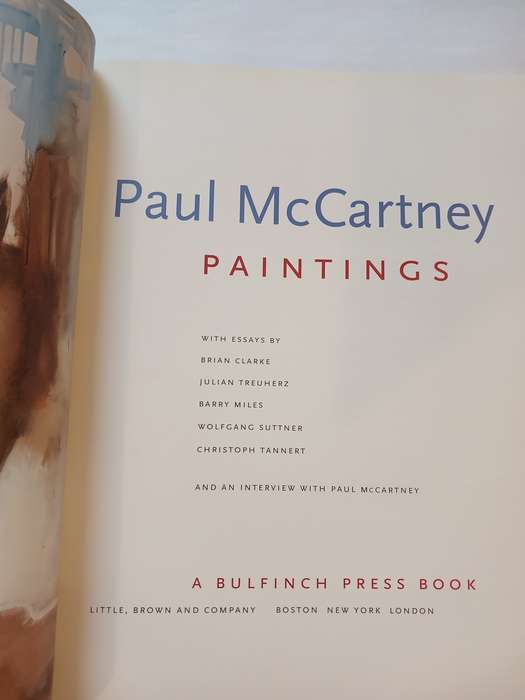 Paul McCartney, Paintings, First Edition