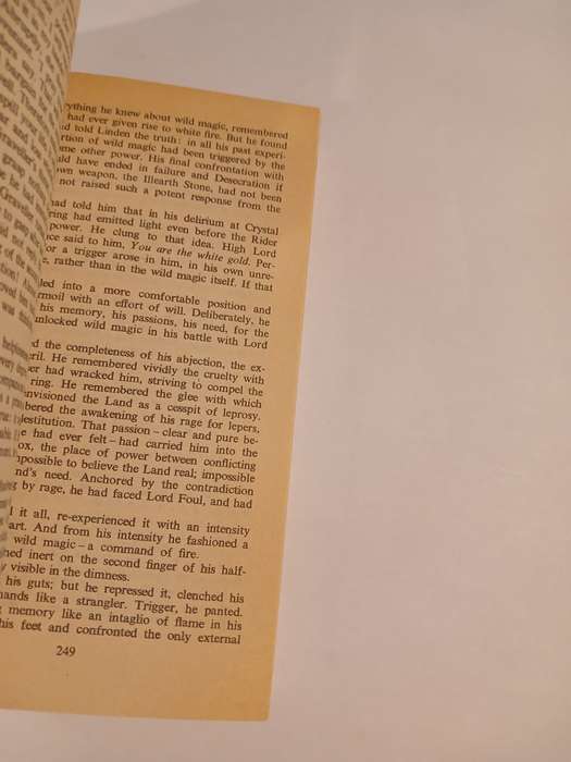Wounded Land, Volume 1 by Stephen Donaldson, The Second Chronicles of Thomas Covenant