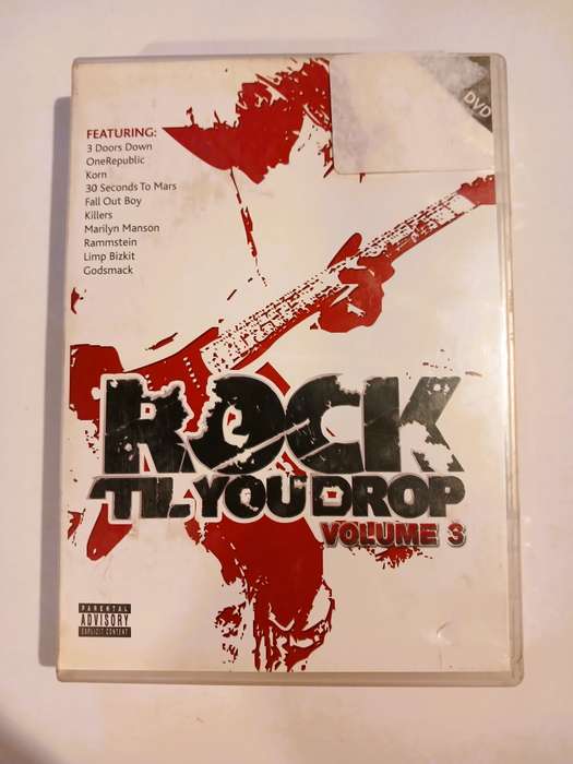 Rock Til You Drop Volume 3, 2 x CD & DVD
