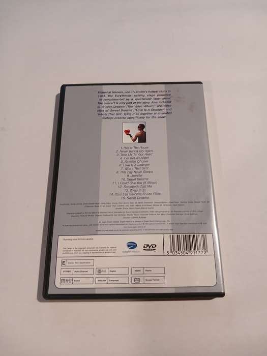 Eurythmics, Sweet Dreams DVD, Europe