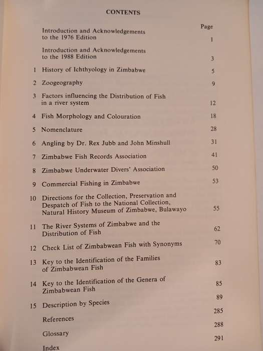 The Fishes of Zimbabwe by Graham Bell-Cross and John L. Minshull