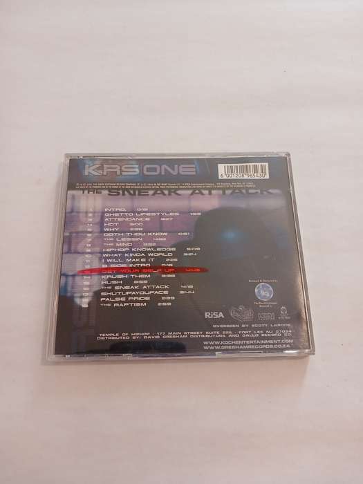 KRS ONE, The Sneak Attack CD
