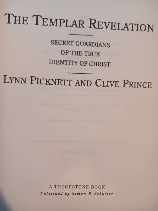 The Templar Revelation by Lynn Picknett & Clive Prince