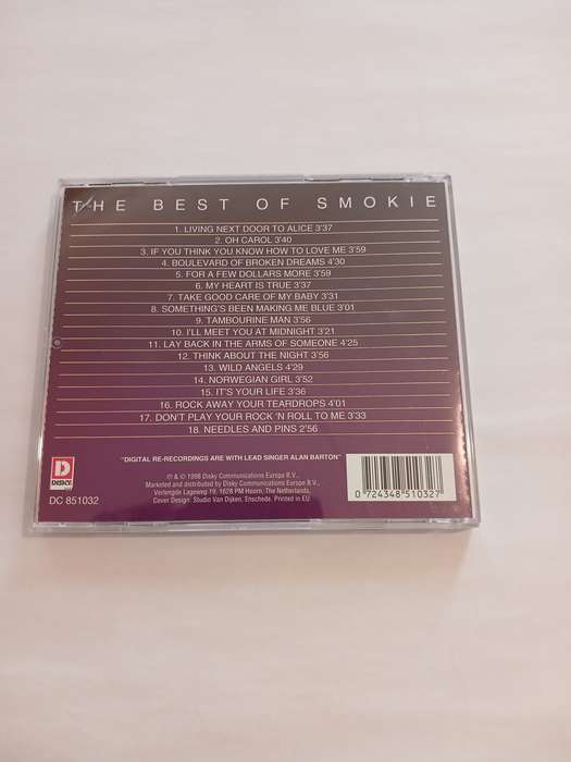 Smokie, The Best Of CD, Europe