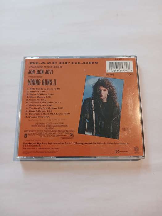 Jon Bon Jovi, Blaze of Glory, Young Guns II CD, Germany